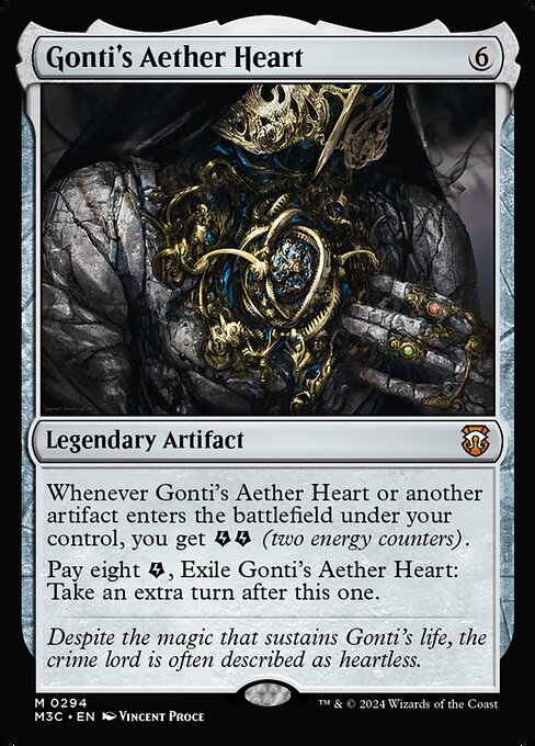 Gonti's Aether Heart (Modern Horizons 3 Commander #294)
