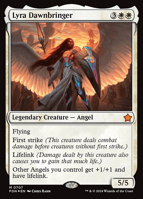 Lyra Dawnbringer card