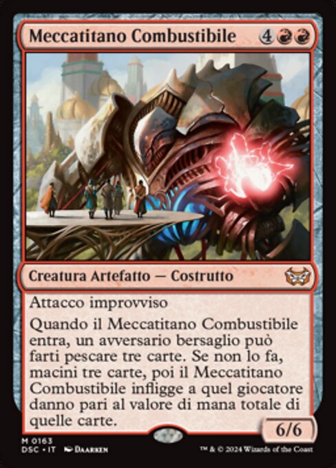 Meccatitano Combustibile