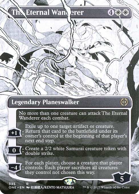 The Eternal Wanderer (Phyrexia: All Will Be One #335)