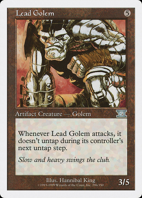 Lead Golem (Classic Sixth Edition #296)