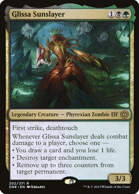 Glissa Sunslayer (Phyrexia: All Will Be One #202)