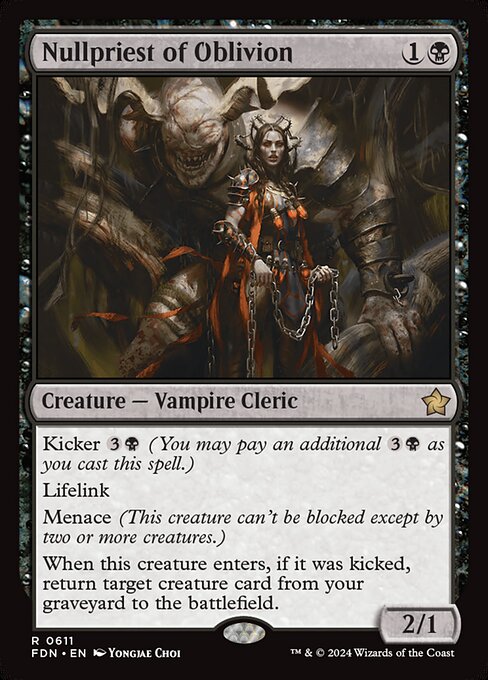 Nullpriest of Oblivion (fdn) 611 Nullpriest of Oblivion (fdn) 611