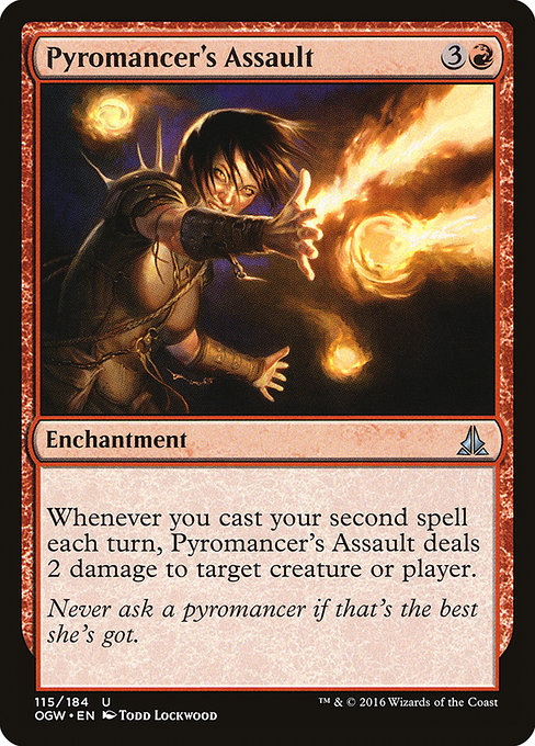 Pyromancer's Assault (ogw) 115