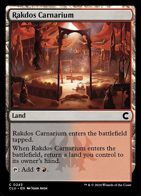 Rakdos Carnarium (Ravnica: Clue Edition #243)