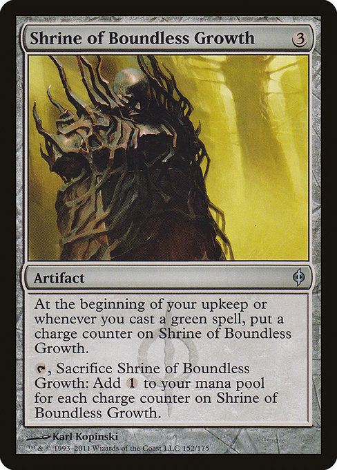 Shrine of Boundless Growth (New Phyrexia #152)