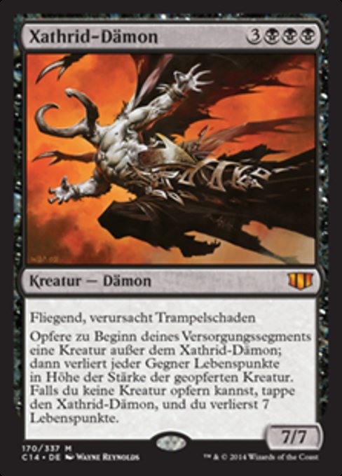 Xathrid Demon (Commander 2014 #170)