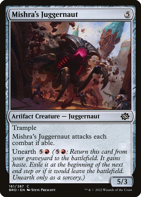 Mishra's Juggernaut (bro) 161