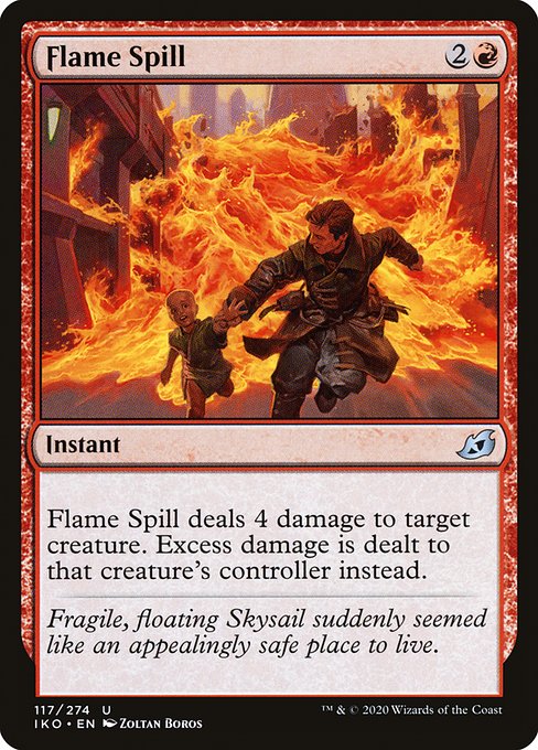 Déversement de flammes|Flame Spill
