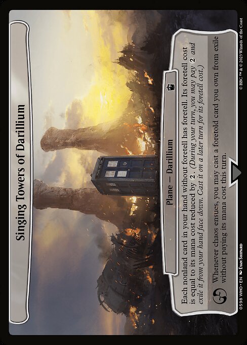 Singing Towers of Darillium (Doctor Who #598)