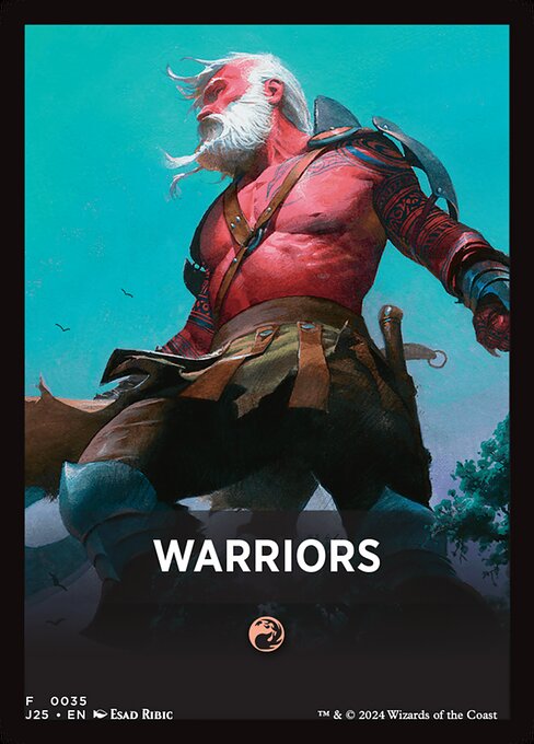 Warriors (Foundations Jumpstart Front Cards #35)