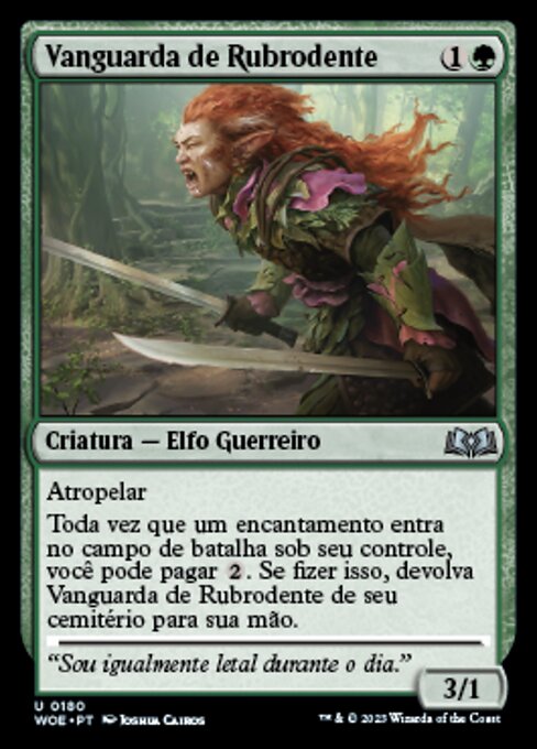 Redtooth Vanguard (Wilds of Eldraine #180)