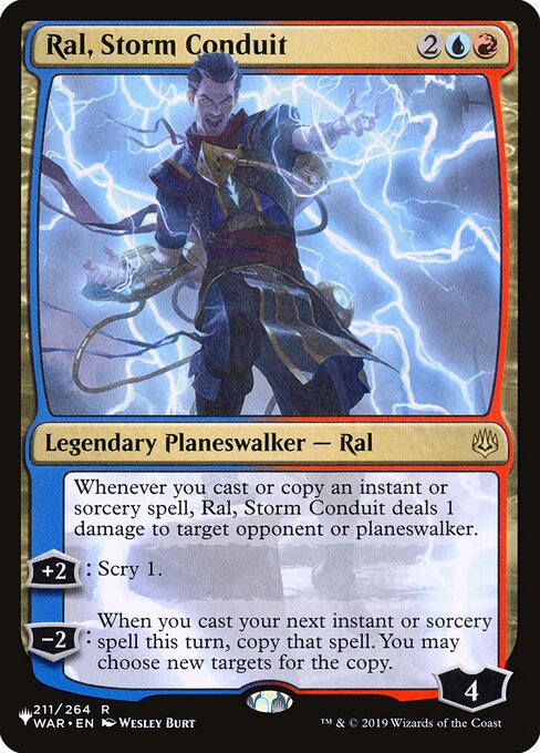 Ral, Storm Conduit (The List)