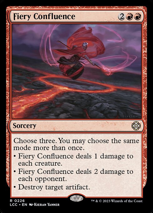 Fiery Confluence (The Lost Caverns of Ixalan Commander #226)