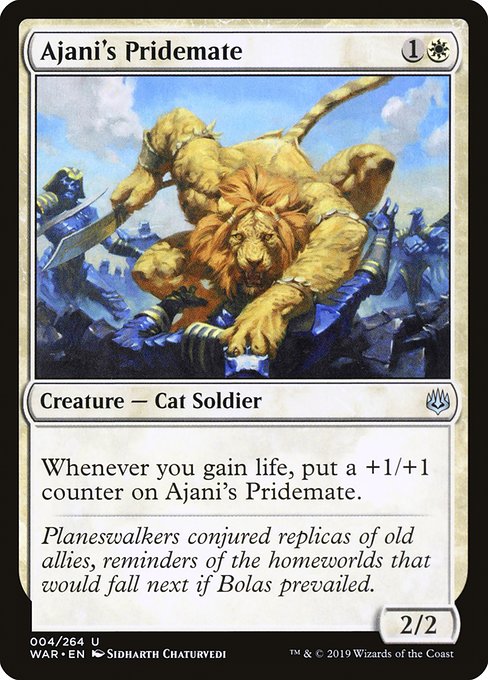 Ajani's Pridemate (war) 4