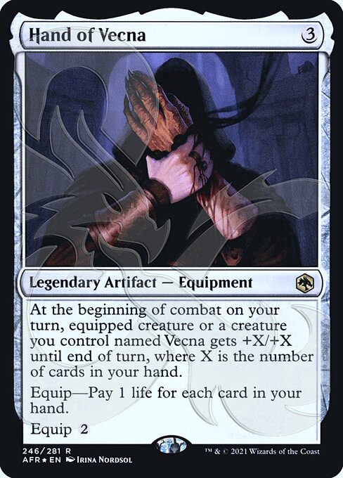 Hand of Vecna (Adventures in the Forgotten Realms Promos #246a)