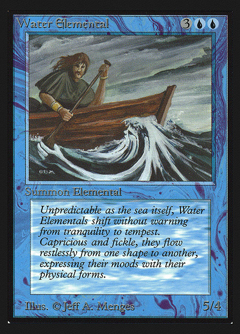 Water Elemental (Intl. Collectors' Edition #92)