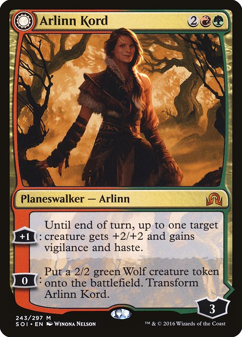 Arlinn Kord // Arlinn, Embraced by the Moon (Shadows over Innistrad #243)