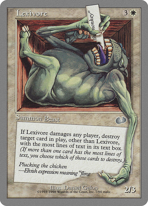 Lexivore card image