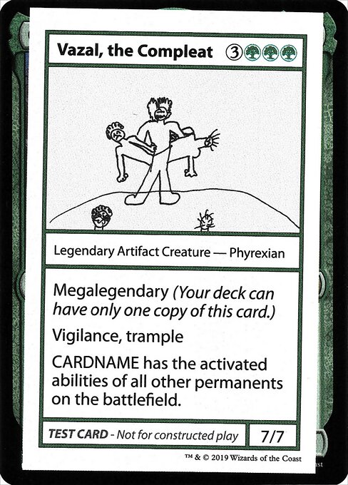 Vazal, the Compleat (Mystery Booster Playtest Cards 2021 #85)