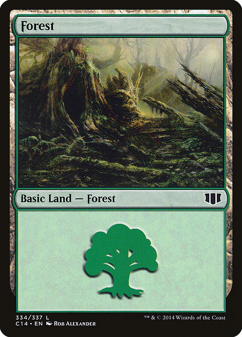 Forest (Commander 2014 #334)