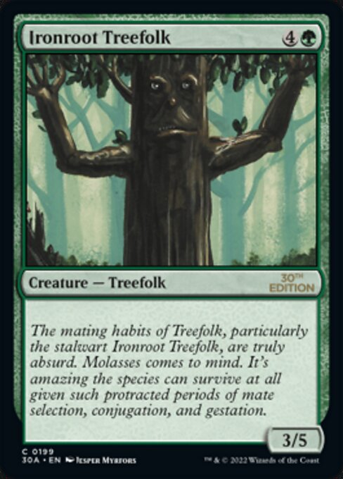 Ironroot Treefolk (30th Anniversary Edition #199)