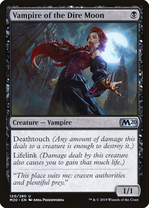 Vampire of the Dire Moon (m20) 120