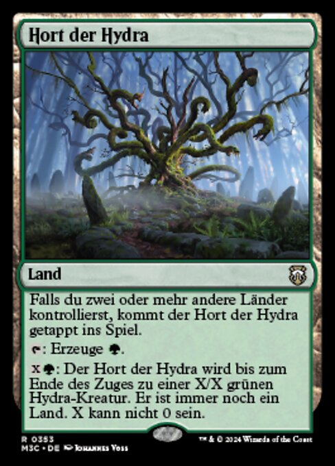 Lair of the Hydra (Modern Horizons 3 Commander #353)