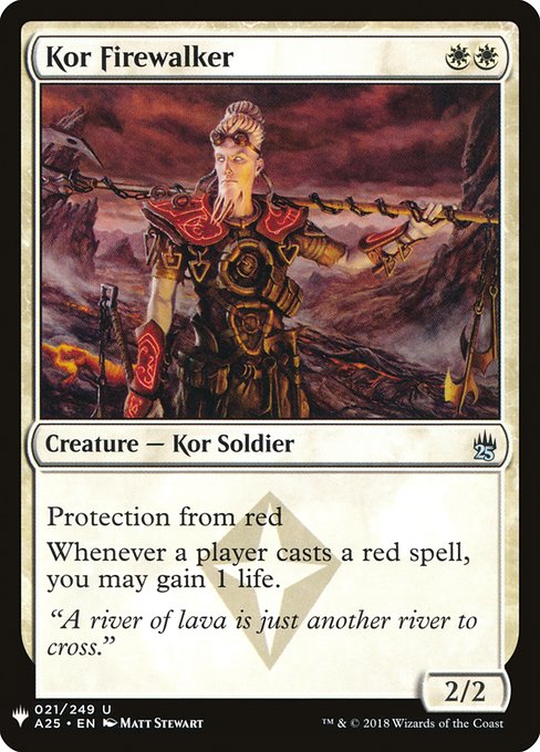 Kor Firewalker (The List #A25-21)
