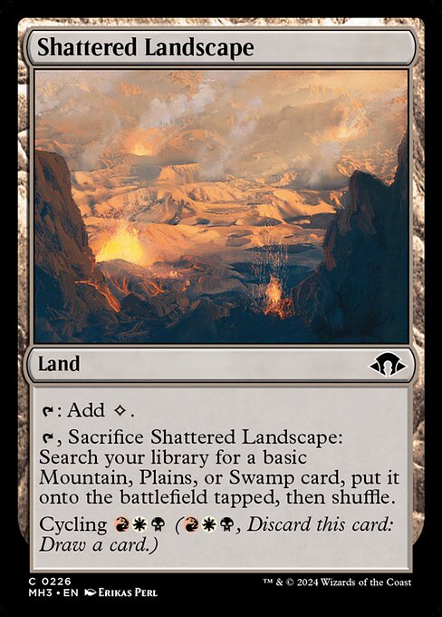 Shattered Landscape (Modern Horizons 3 #226)