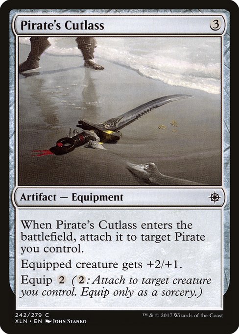 Pirate's Cutlass card image