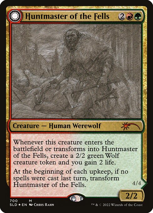 Huntmaster of the Fells // Ravager of the Fells (sld) 700