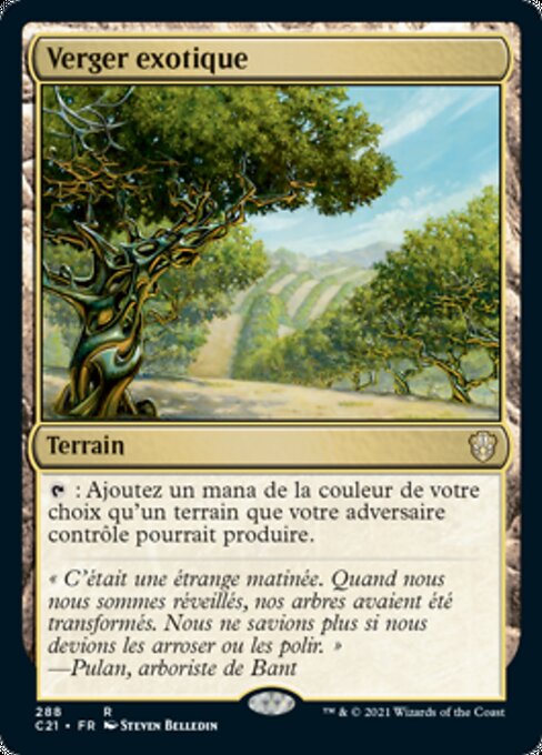 Exotic Orchard (Commander 2021 #288)