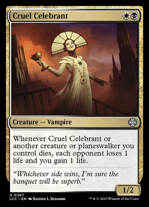 Cruel Celebrant (The Lost Caverns of Ixalan Commander #267)