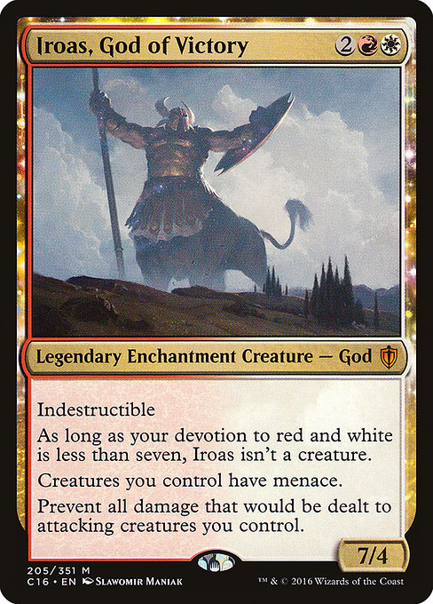 Iroas, God of Victory (Commander 2016 #205)