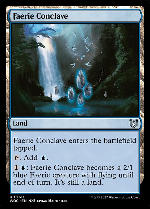 Faerie Conclave (Wilds of Eldraine Commander #160)
