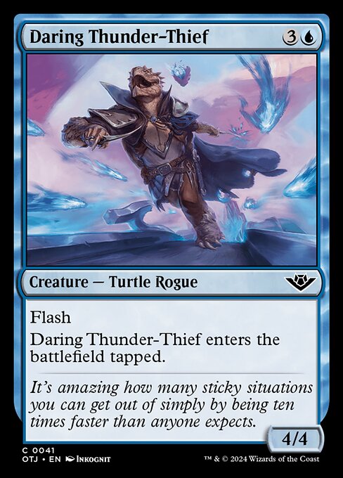 Pilletonnerre audacieux|Daring Thunder-Thief