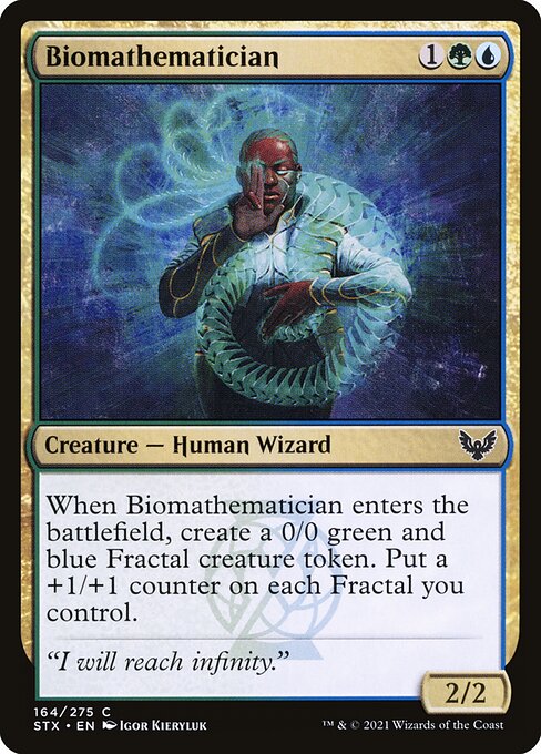 Biomathematician (Strixhaven: School of Mages #164)