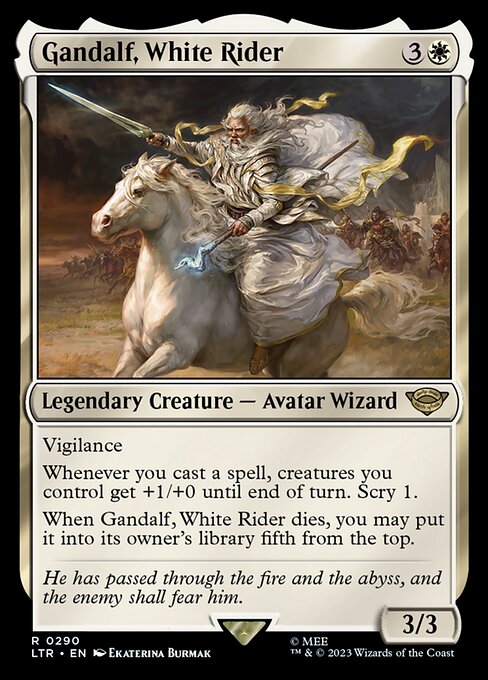 Gandalf, White Rider card image