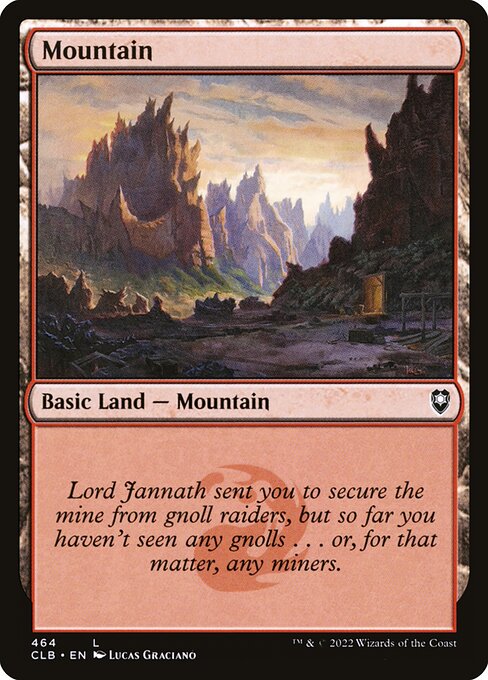 Mountain (Commander Legends: Battle for Baldur's Gate #464)