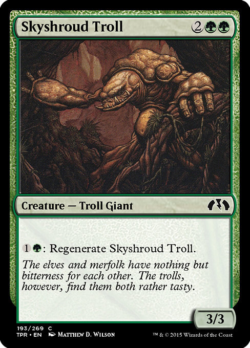 Skyshroud Troll (Tempest Remastered #193)