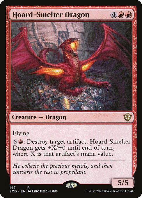 Hoard-Smelter Dragon (Starter Commander Decks #147)