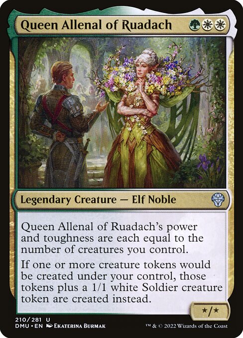 Queen Allenal of Ruadach (Dominaria United #210)