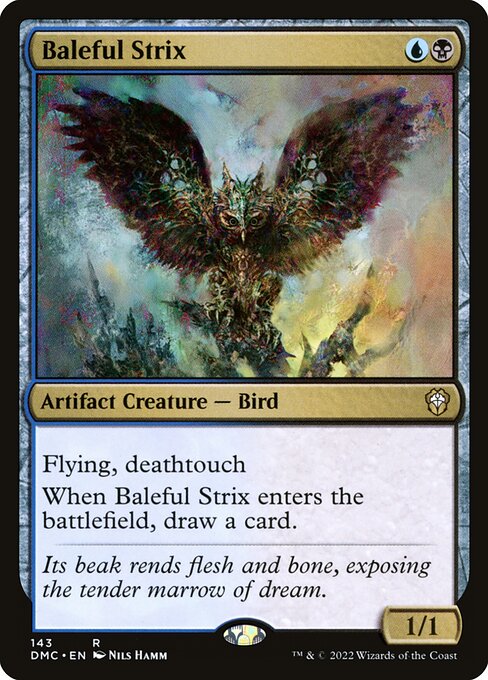 Baleful Strix (Dominaria United Commander #143)