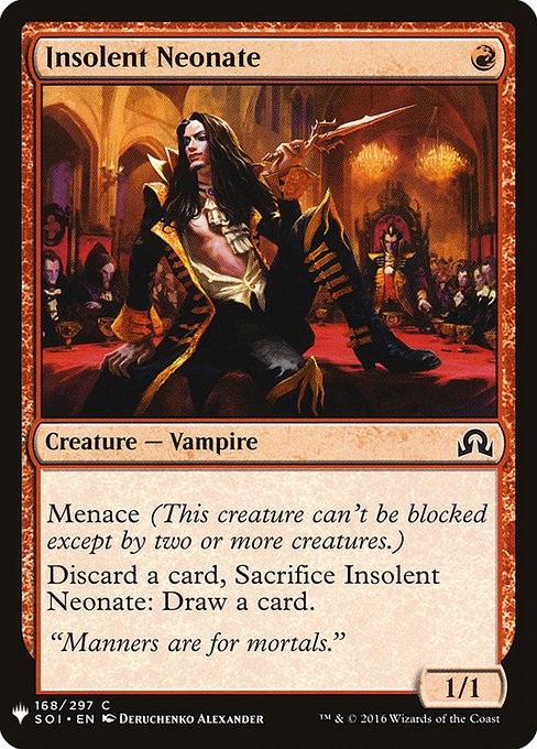 Insolent Neonate (Mystery Booster #984)