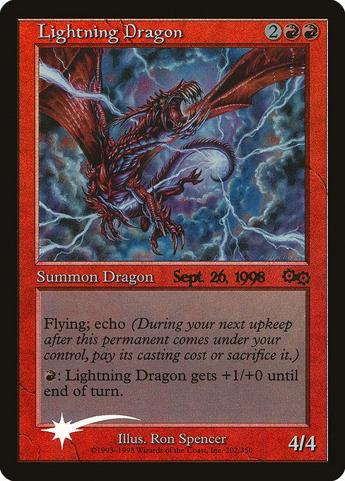 Lightning Dragon (Urza's Saga Promos #202)