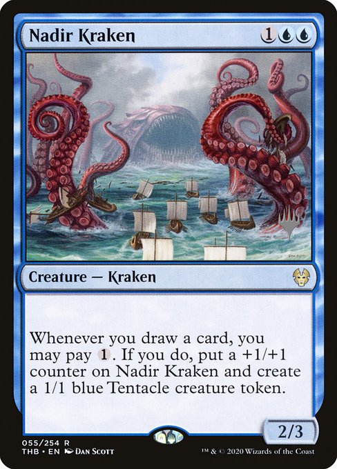 Nadir Kraken (Theros Beyond Death Promos #55p)