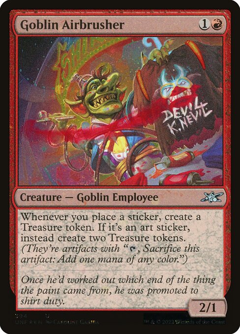 Goblin Airbrusher (Unfinity #394)