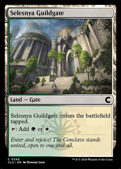 Selesnya Guildgate (Ravnica: Clue Edition #245)