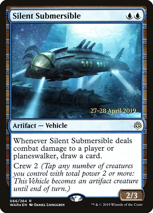 Silent Submersible (War of the Spark Promos #66s)